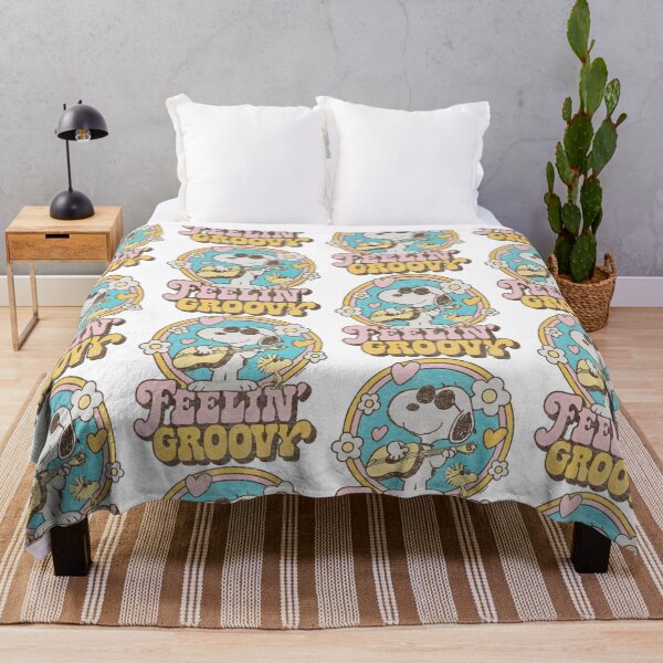 Item preview, Peanuts Feelin Groovy Retro Snoopy Guitar Vintage Art designed and sold by Macdonnellk.