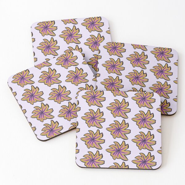 Item preview,  Groovy 70s Starburst Floral - Lavender Edition designed and sold by energyoflove333.