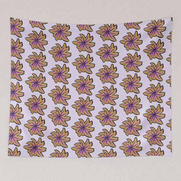 Item preview,  Groovy 70s Starburst Floral - Lavender Edition designed and sold by energyoflove333.