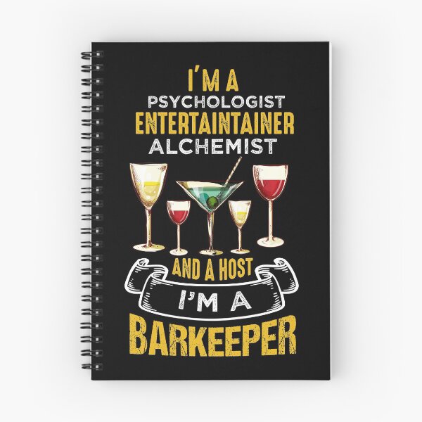 Item preview, Barkeeper Bartender Barmaid - Enterntainer Psychologist  designed and sold by ShadySchatten.