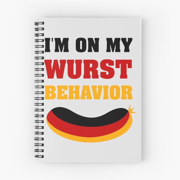 Item preview, I'm On My Wurst Behavior - Oktoberfest designed and sold by melsens.