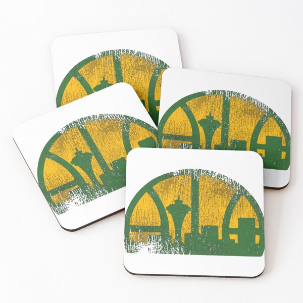 Item preview, Seattle Supersonics Vintage Distressed Basketball designed and sold by veeebles.