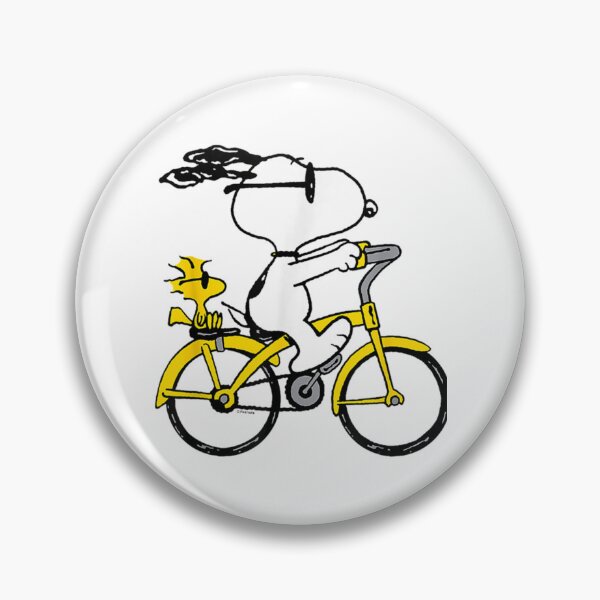 Item preview, Peanuts - Snoopy Woodstock Riding Bike designed and sold by Macdonnellk.