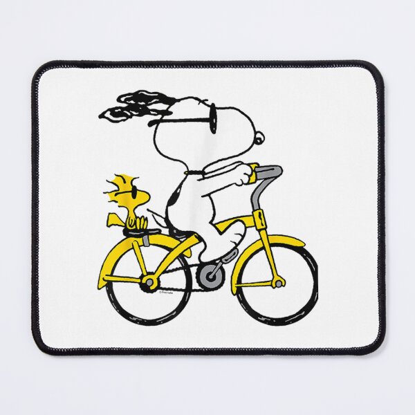 Item preview, Peanuts - Snoopy Woodstock Riding Bike designed and sold by Macdonnellk.