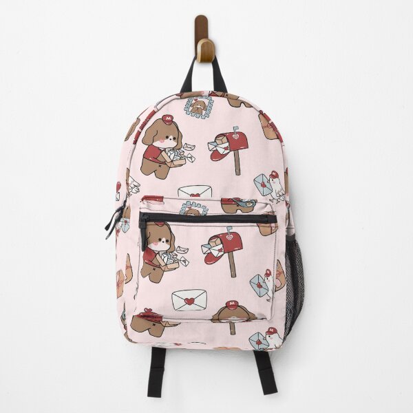 Item preview, Cute Postal Puppy Seamless Pattern designed and sold by Nattrika.