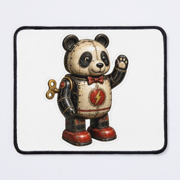 Item preview, Tin Robot Panda designed and sold by Snurly.