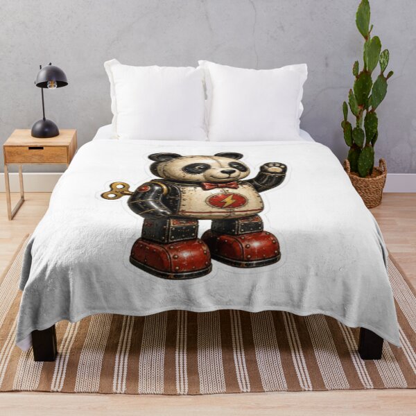 Item preview, Tin Robot Panda designed and sold by Snurly.