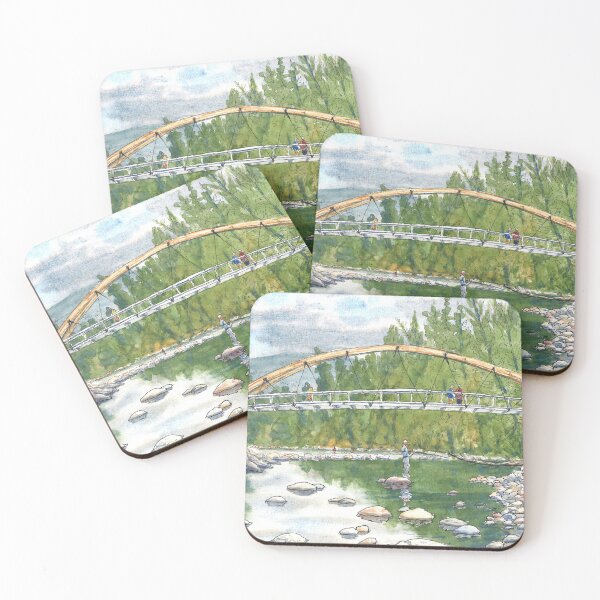 Item preview, Fly fishing in the Skykomish River designed and sold by Dave Baab watercolors.