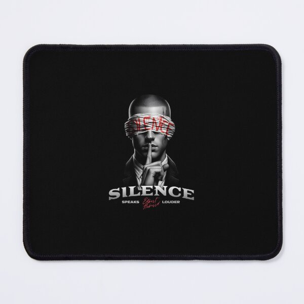 Item preview, Silence Speaks Louder - Dark Aesthetic Stoic Mindset Graphic designed and sold by Velouria Universe.