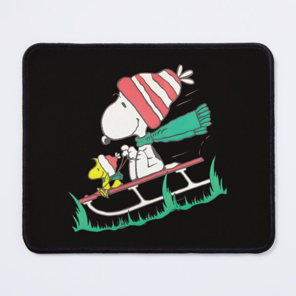 Item preview, Snoopy Woodstock Sledding Holiday Fun Limited Edition designed and sold by Macdonnellk.