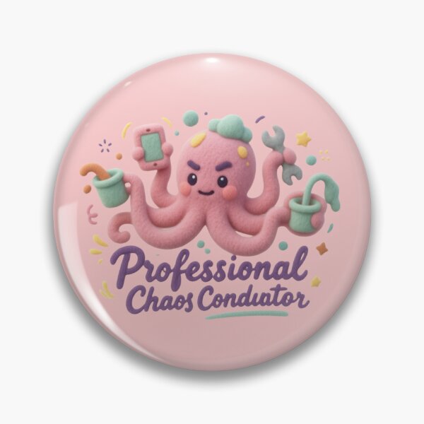 Item preview, Professional Chaos Conductor Funny Octopus designed and sold by MarCinu Art.