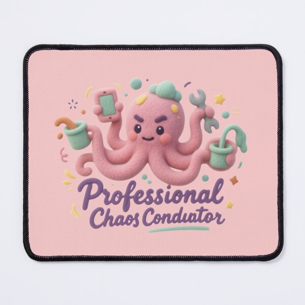 Item preview, Professional Chaos Conductor Funny Octopus designed and sold by MarCinu Art.