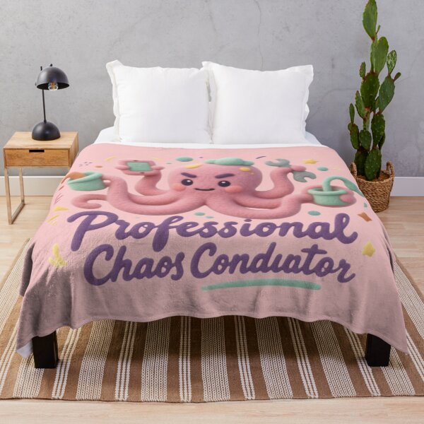 Item preview, Professional Chaos Conductor Funny Octopus designed and sold by MarCinu Art.