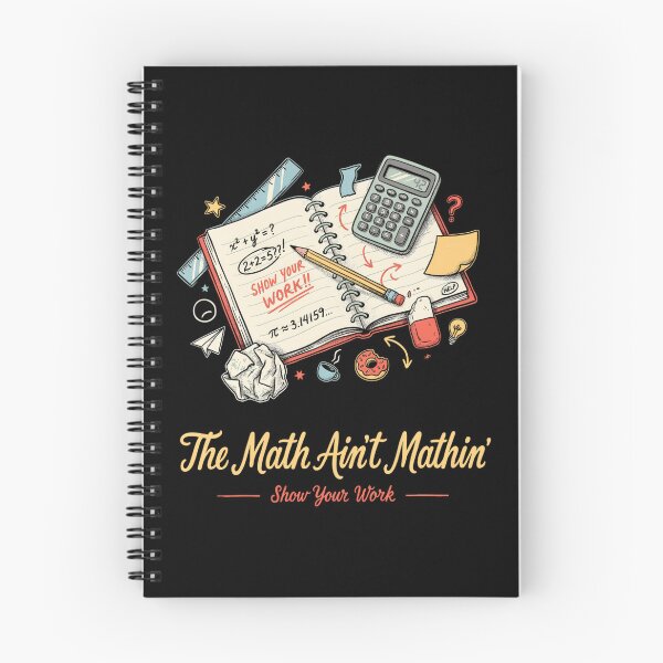 Item preview, The Math Ain't Mathin' Show Your Work designed and sold by Millsoft.