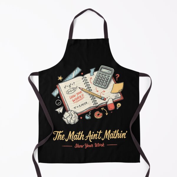 Item preview, The Math Ain't Mathin' Show Your Work designed and sold by Millsoft.