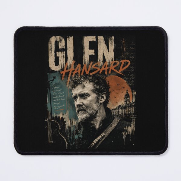 Item preview, Glen Hansard Vintage Music Portrait | Irish Folk Singer Retro Grunge Guitar Art designed and sold by Eddy048.