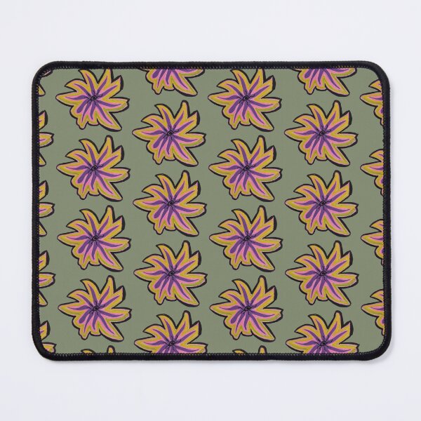 Item preview, Groovy 70s Starburst Floral - Matcha Blossom Edition designed and sold by energyoflove333.