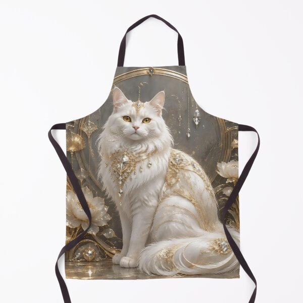 Item preview, Luxury Ivory Cat Nouveau designed and sold by Adisak-designs.