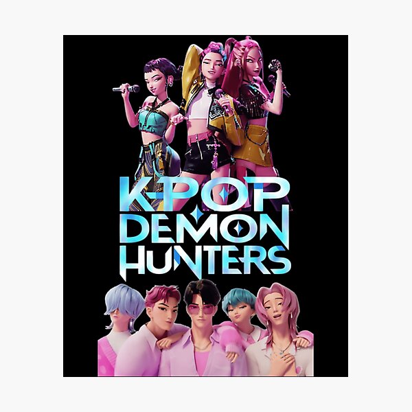 Item preview, Animated Kpop Films Logo Musical Fan K-Pop Demon Hunters Active designed and sold by Macdonnellk.