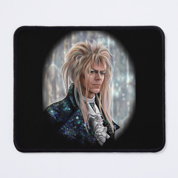 Item preview, The Goblin King Jareth From The Movie Labyrinth Shown In His Masquerade Jacket With A Black Border Around The Edges designed and sold by beaurol.