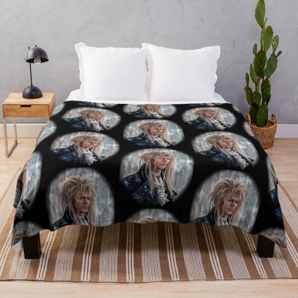 Item preview, The Goblin King Jareth From The Movie Labyrinth Shown In His Masquerade Jacket With A Black Border Around The Edges designed and sold by beaurol.