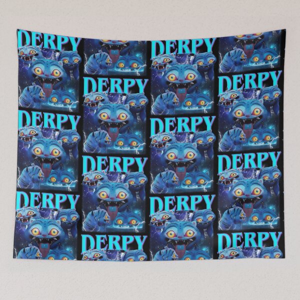 Item preview, Blue tiger Derpy the Tiger designed and sold by Macdonnellk.