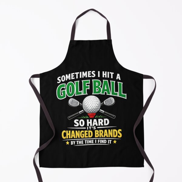 Item preview, Funny Golf Ball Lost Golfer Hit Hard Changed Brands Joke designed and sold by Maljonic.