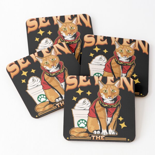 Item preview, Seven The Meowstar designed and sold by veeebles.