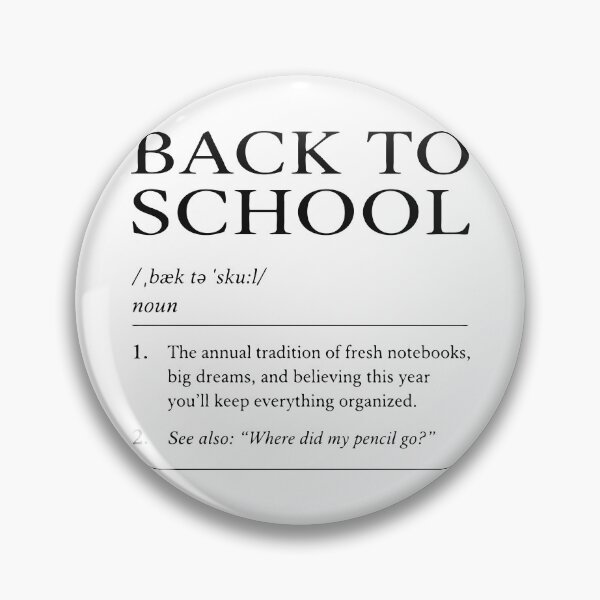 Item preview, Back to School Dictionary Definition 1 Typography T-Shirt | Teacher & Student Gift designed and sold by Sunday.Supply.