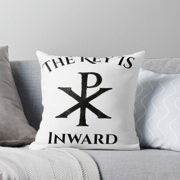 Item preview, The Key Is Inward Antique Chi-Rho Symbol designed and sold by HearthsideMedia.