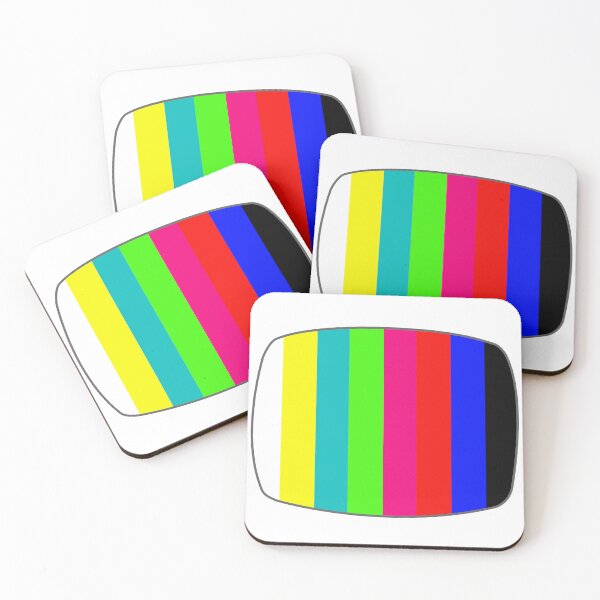 Item preview, Vintage CRT TV Color Bars designed and sold by E-W-D.