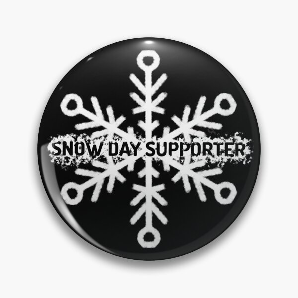 Item preview, Snow Day Supporter / White Snowflake designed and sold by AgnieshkaSiwek.