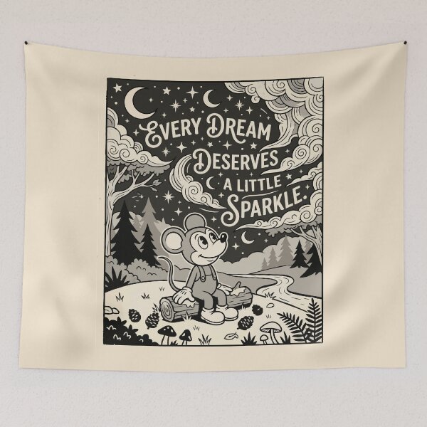 Item preview, Every Dream Deserves a Little Sparkle designed and sold by Trippin-Tito's.