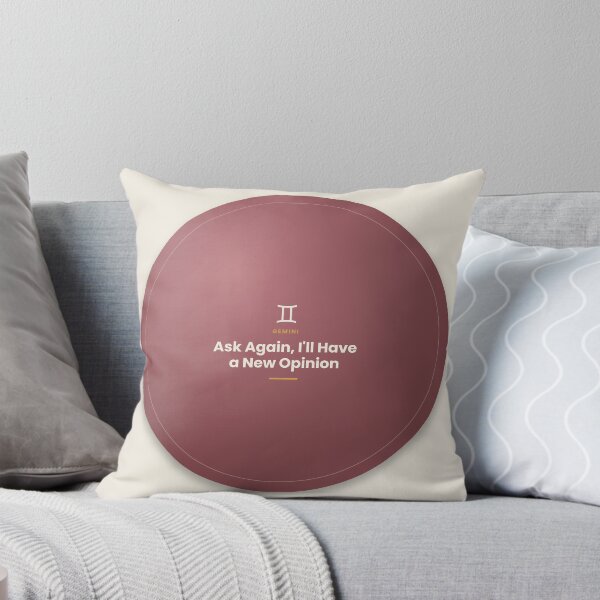 Item preview, Gemini Zodiac Quote – New Opinion Funny Design designed and sold by elias80.