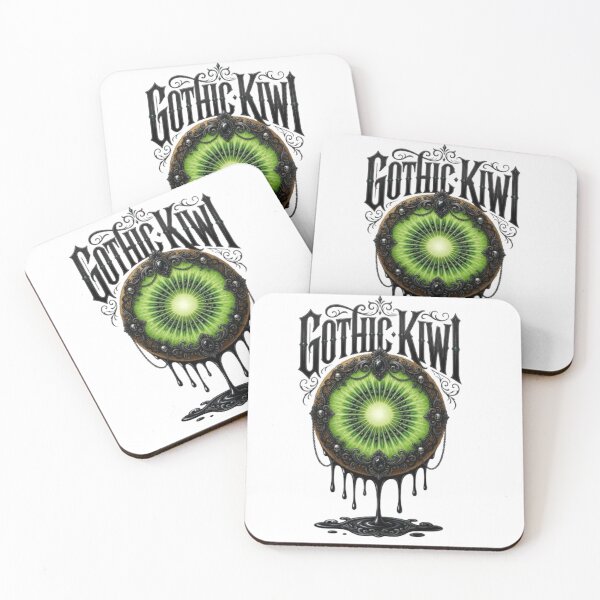 Item preview, Gothic Kiwi – Victorian Filigree & Dark Botanical Illustration  designed and sold by Antik by Schulz.