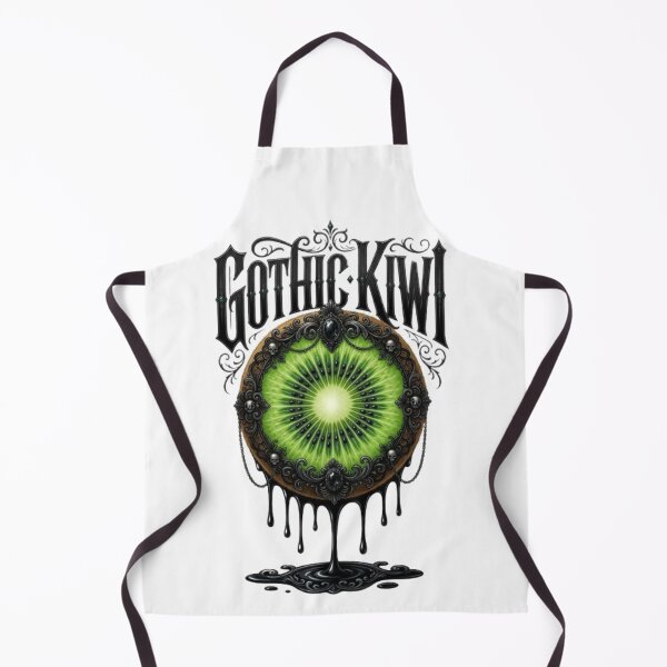 Item preview, Gothic Kiwi – Victorian Filigree & Dark Botanical Illustration designed and sold by Antik by Schulz.