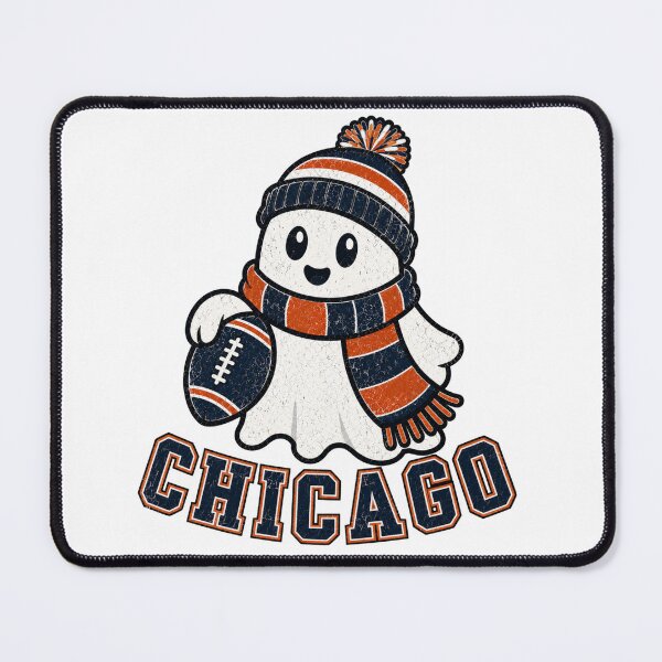 Item preview, Chicago Football Ghost Halloween  designed and sold by SwiftCollective.