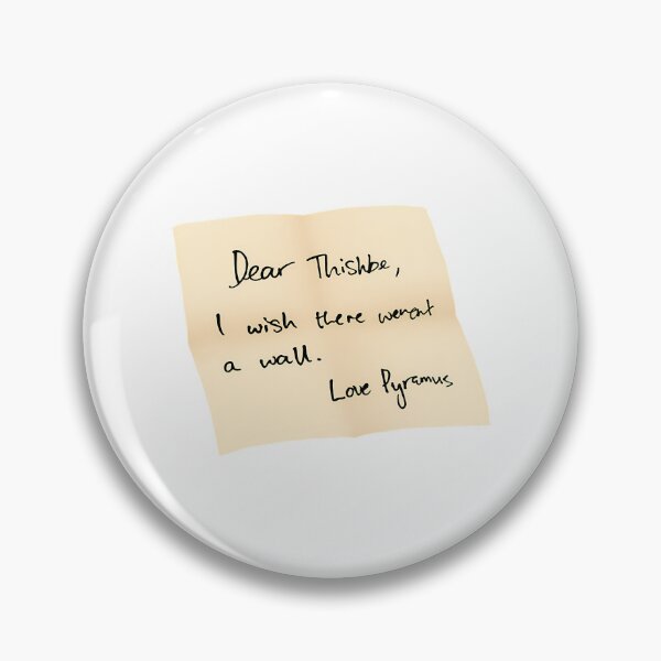 Item preview, Dear Thishbe Sticker designed and sold by brodrick-rowle.