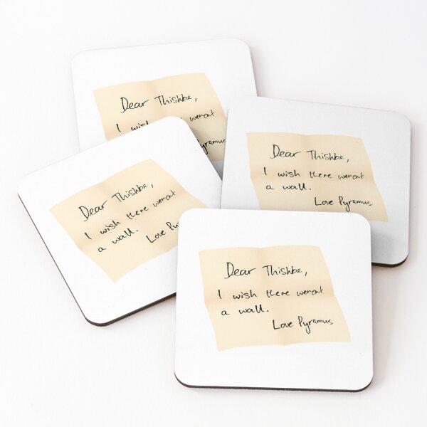 Item preview, Dear Thishbe Sticker designed and sold by brodrick-rowle.