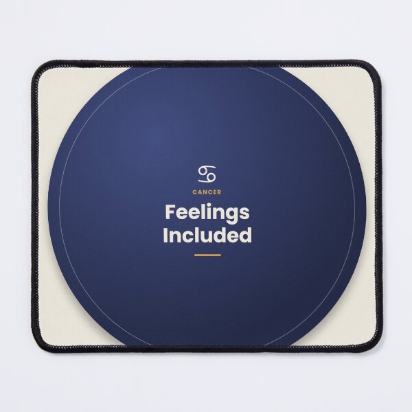 Item preview, Cancer Zodiac Quote – Feelings Included Design designed and sold by elias80.