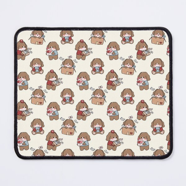 Item preview, Cute Puppy Mail Carrier designed and sold by Nattrika.