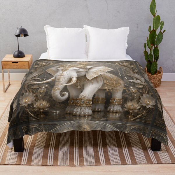 Item preview, Luxury Ivory Elephant Nouveau designed and sold by Adisak-designs.