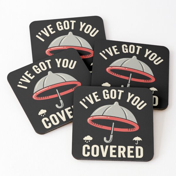 Item preview, I've Got You Covered Funny Umbrella Weather Humor designed and sold by Amir Faysal.