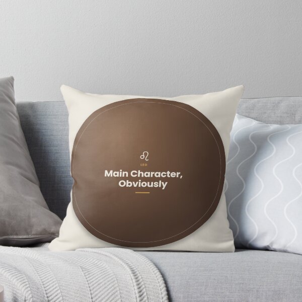 Item preview, Leo Zodiac Quote – Main Character Design designed and sold by elias80.