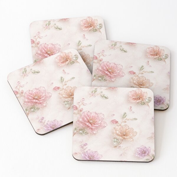 Item preview, Cristal Blush Floral Bedding designed and sold by PrintGo26.