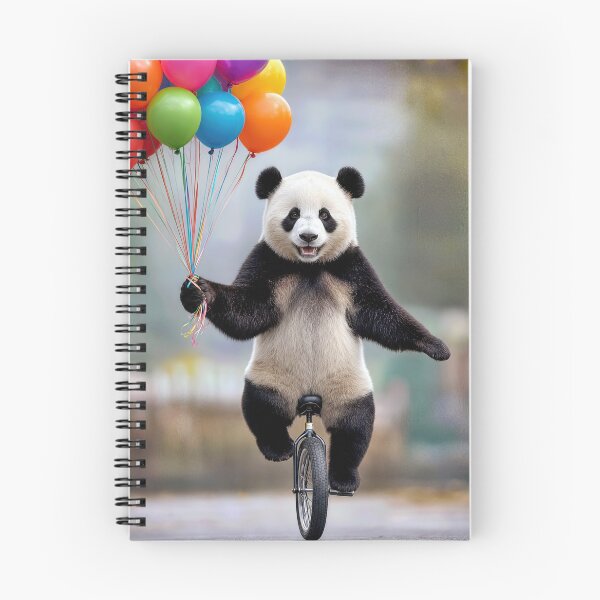 Item preview, Panda Bear Balancing on a Unicycle designed and sold by Maria Dryfhout.