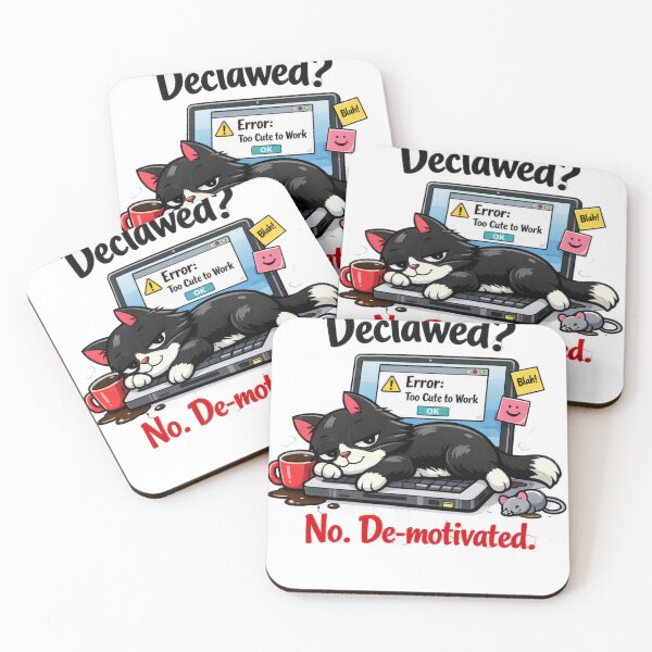 Item preview, Declawed? No. Demotivated. designed and sold by ANNART1602.