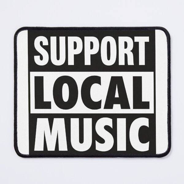 Item preview, Support Local Music Gift Cute Indie Band Art Graphic Concert Goer Present for Vinyl Fans designed and sold by raedattia.