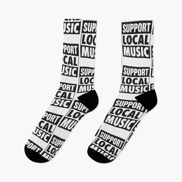 Item preview, Support Local Music Gift Cute Indie Band Art Graphic Concert Goer Present for Vinyl Fans designed and sold by raedattia.