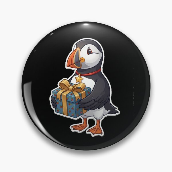 Item preview, Puffin christmas designed and sold by Konvero.